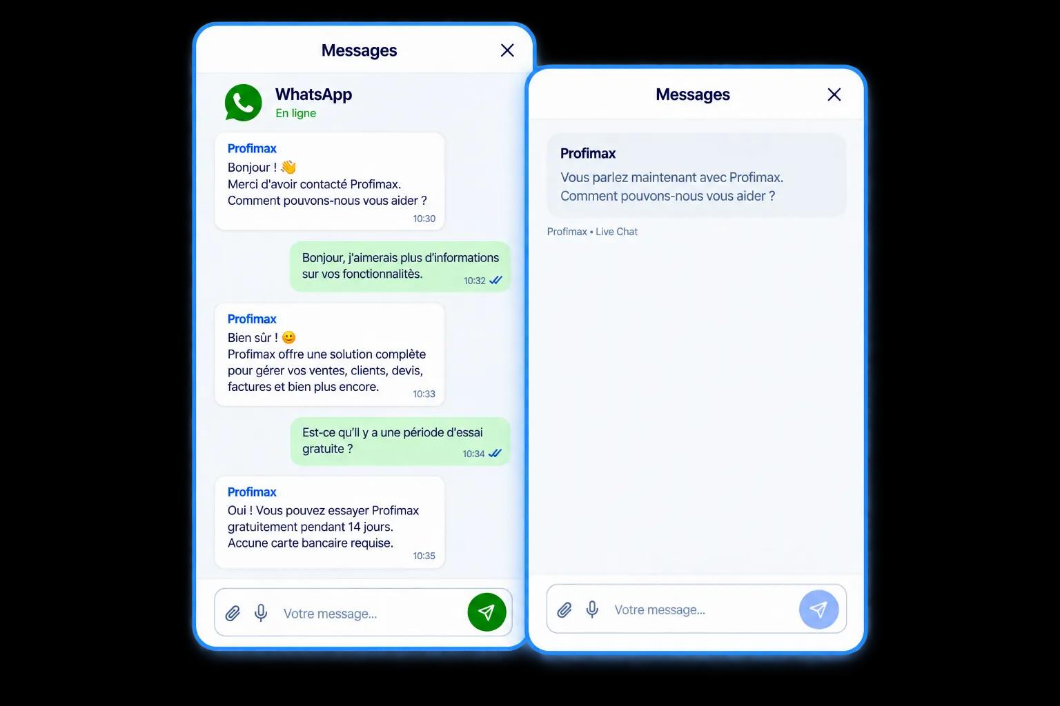Un accompagnement personnalisé dès le départ